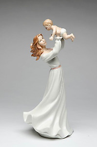 Porcelain Mother with Child