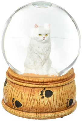 White Cat Musical Waterglobe #32001