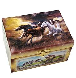 Horse Musical Jewelry Box #28023