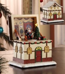 Santa Pop-Up Music Box #96017