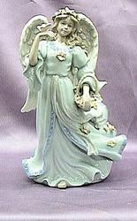 Exquisite Porcelain Angel Music Box #1461