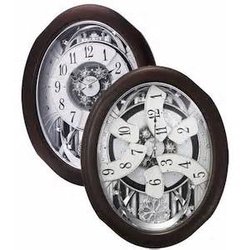 Anthology Espresso Rhythm Musical Wall Clock #4MH869WU06