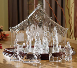 Nativity Acrylic Figurine Set #IC80362T