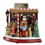 Santa's Musical Motion Cookie Shop #IC94081