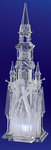 Four Angel Acrylic Illuminated Cathedral #IC80100