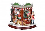 Santa Corner Shop Music Box #IC 92052