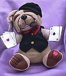 Animated Musical Poker Dog #gambler