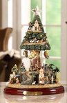 Bethlehem Village Motion Musical Christmas Tree #IC94027T